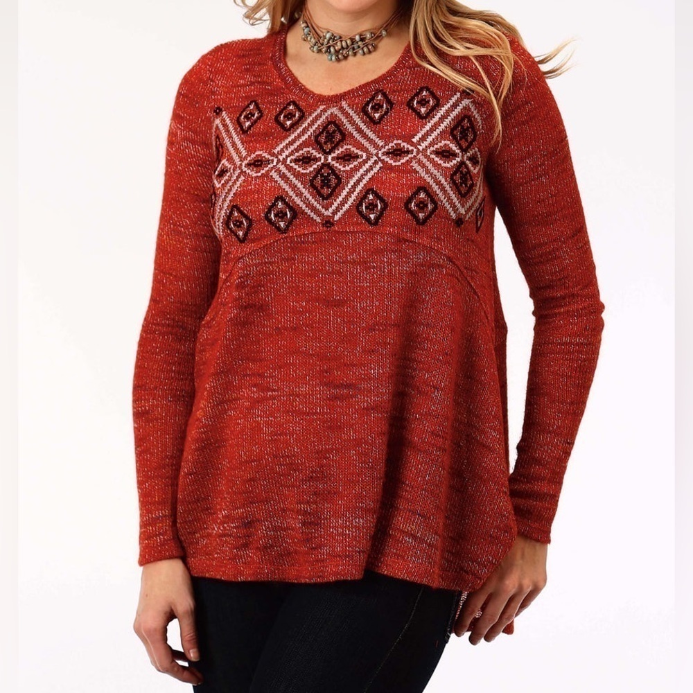 Roper Studio West Fiery Spirit Long Sleeve Tunic